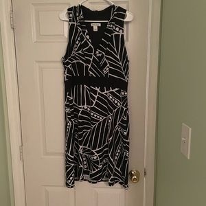 White House Black Market Faux Wrap Dress